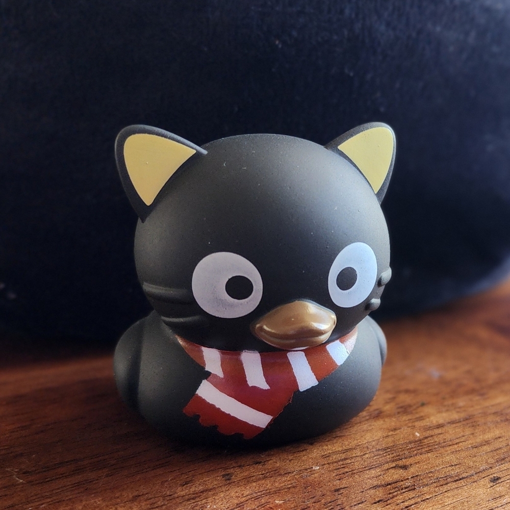 Sanrio Chococat Christmas Winter Rubber Duck